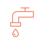 Built-in spout cover