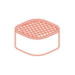 bath tub filter icon