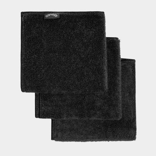 Stacked next to each other