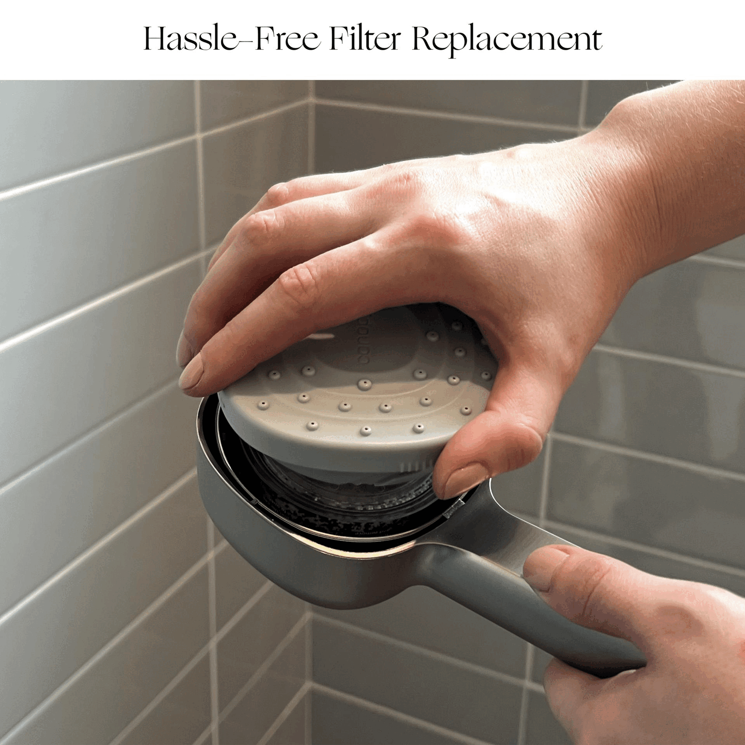 Being Frenshe Handheld Filtered Showerhead Set