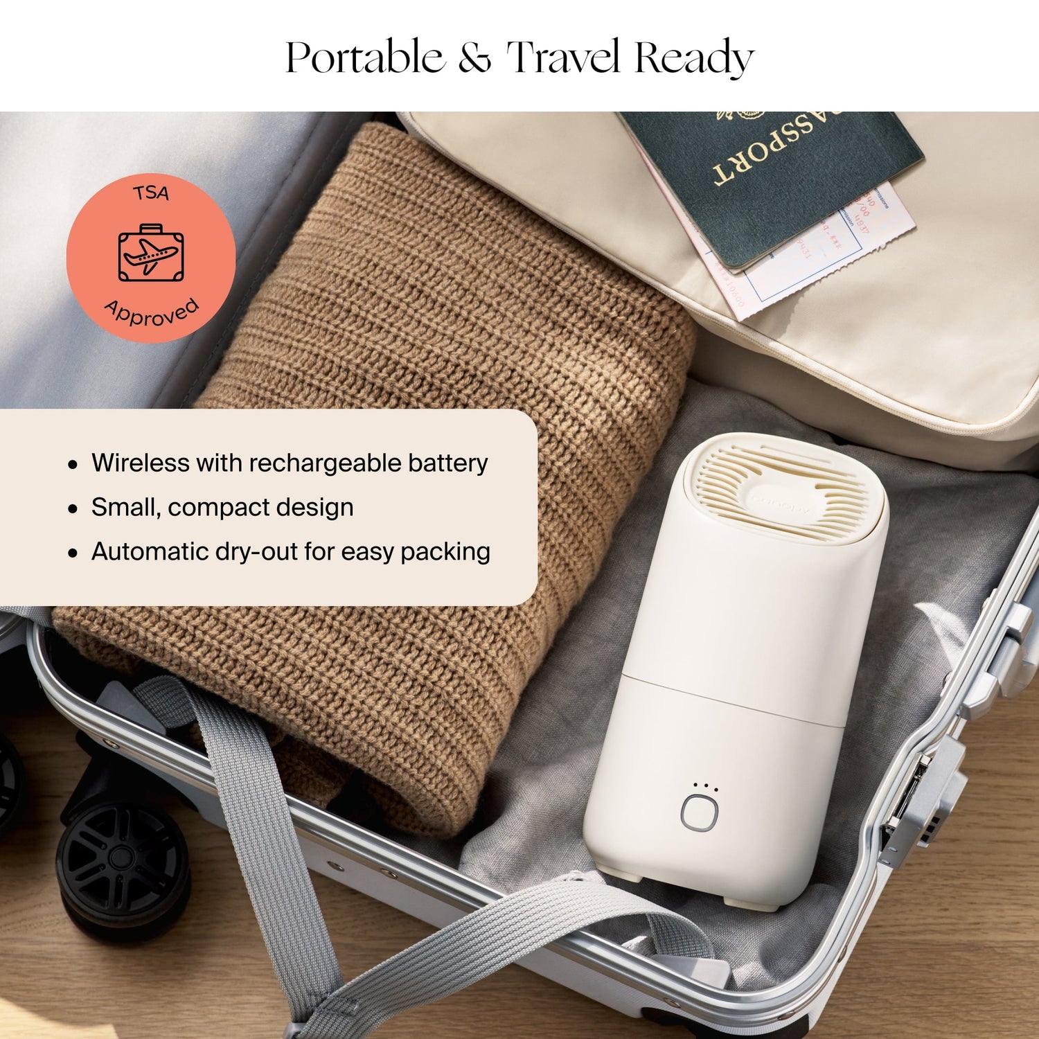 Portable Humidifier | Lifestyle, Portable & Travel Ready