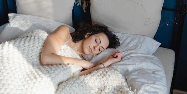 Woman sleeping peacefully