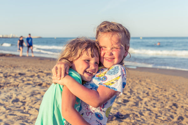 Siblings Hugging Each Other