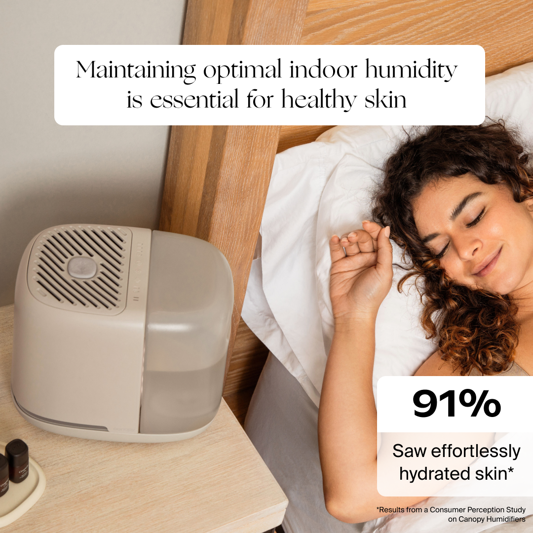 Bedside Humidifier 2.0 | Lifestyle, maintaining optimal indoor humidity is essential for healthy skin