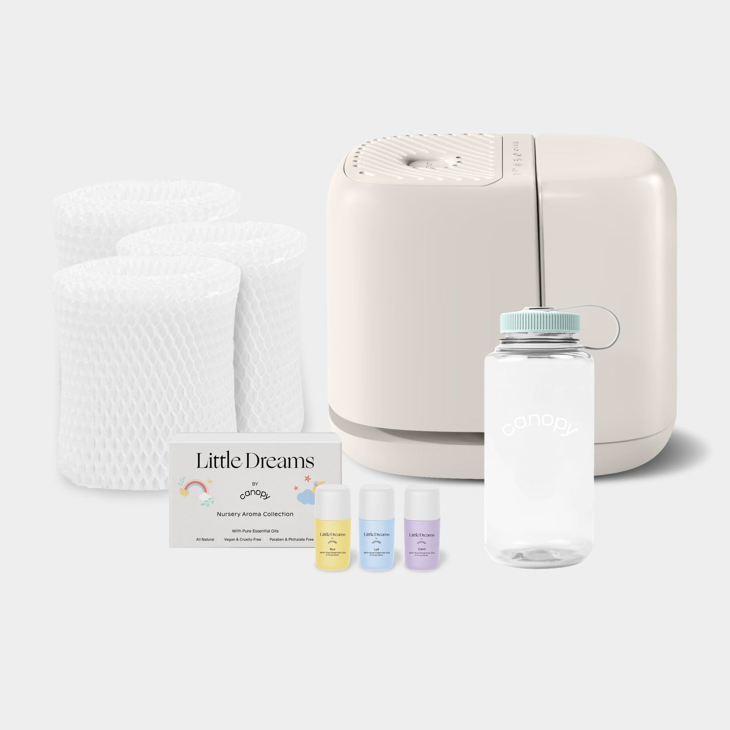 Nursery Humidifier Bundle 2.0 | Cream