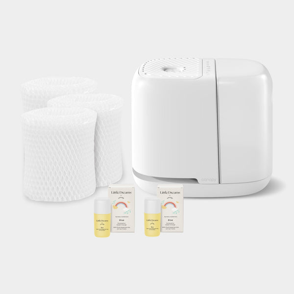 Nursery Humidifier Bundle 2.0 | White