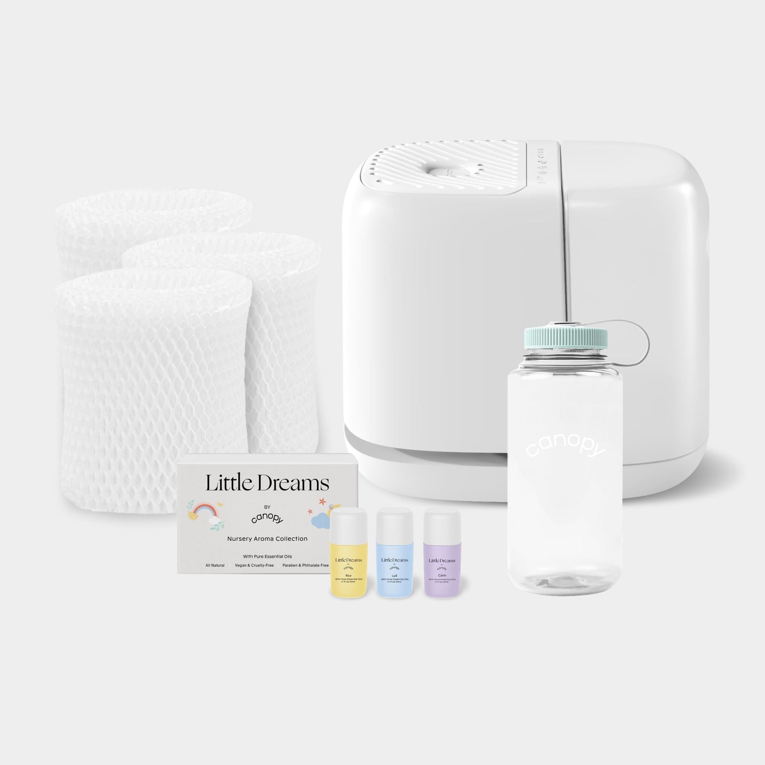 Nursery Humidifier Bundle 2.0 | White