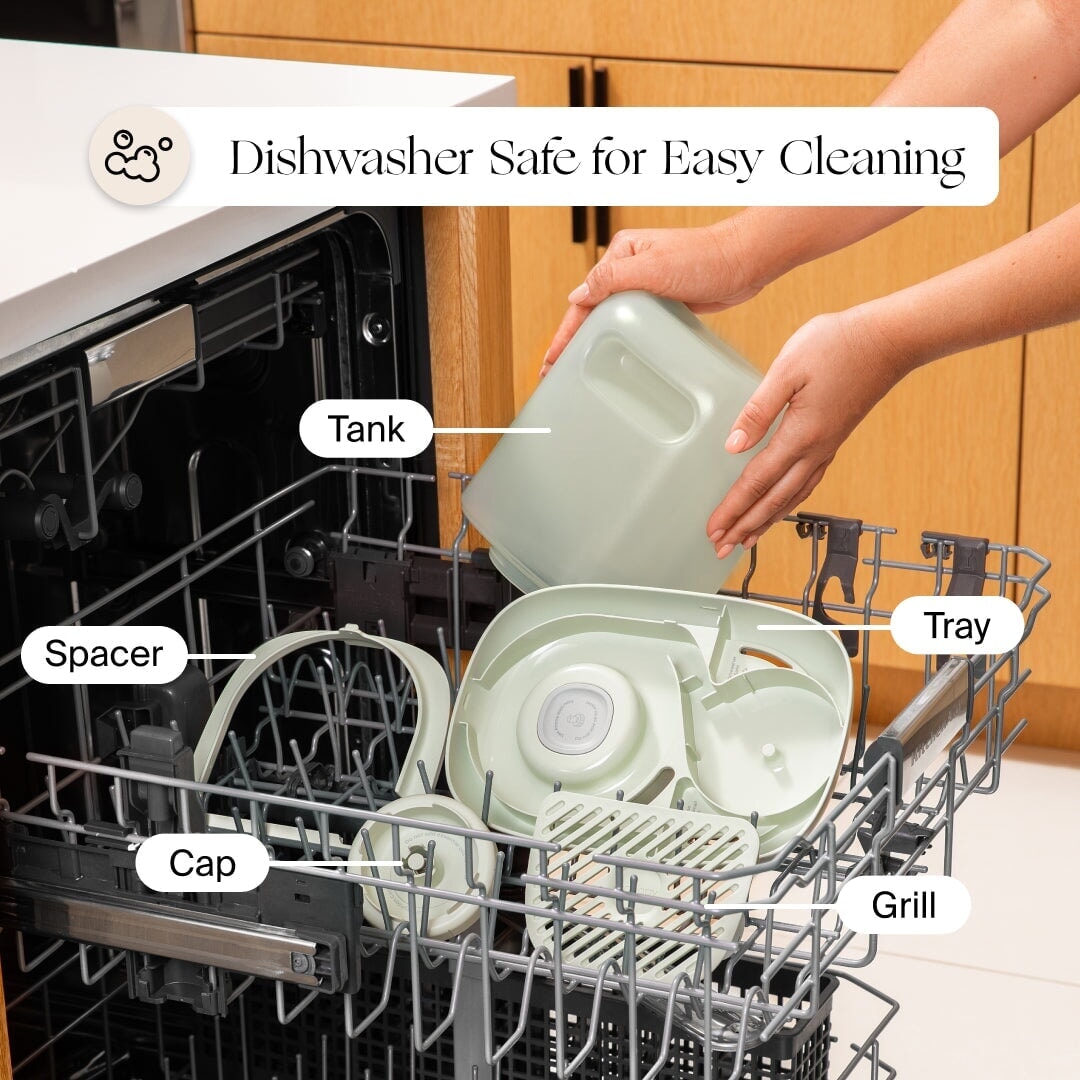 Bedside Humidifier 2.0 | Lifestyle, dishwasher-safe for easy cleaning