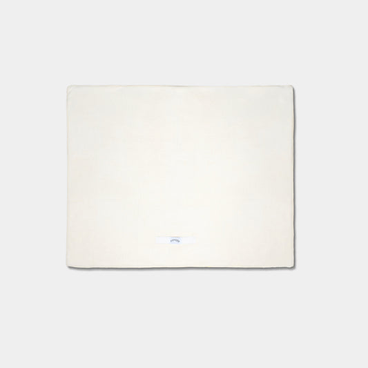  White, beige, soft towel