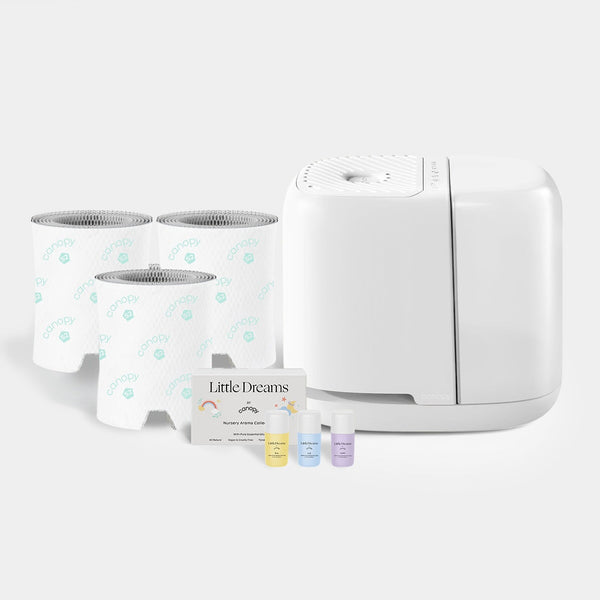 Nursery Humidifier Bundle 2.0 | White