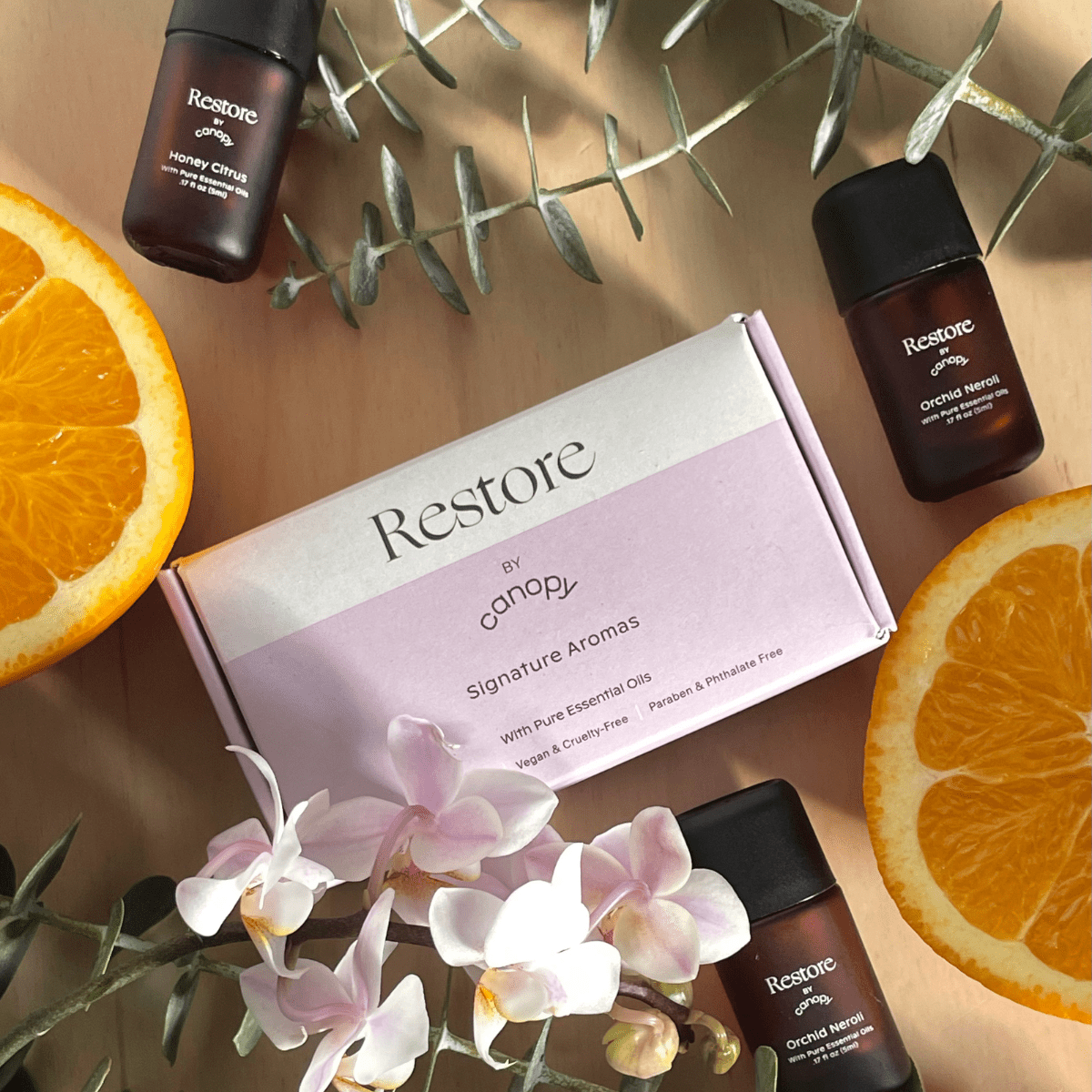 Restore Aroma Kit | Essential Oil Aromas for Diffuser Restore Aroma Kit | Essential Oil Aromas for Diffuser