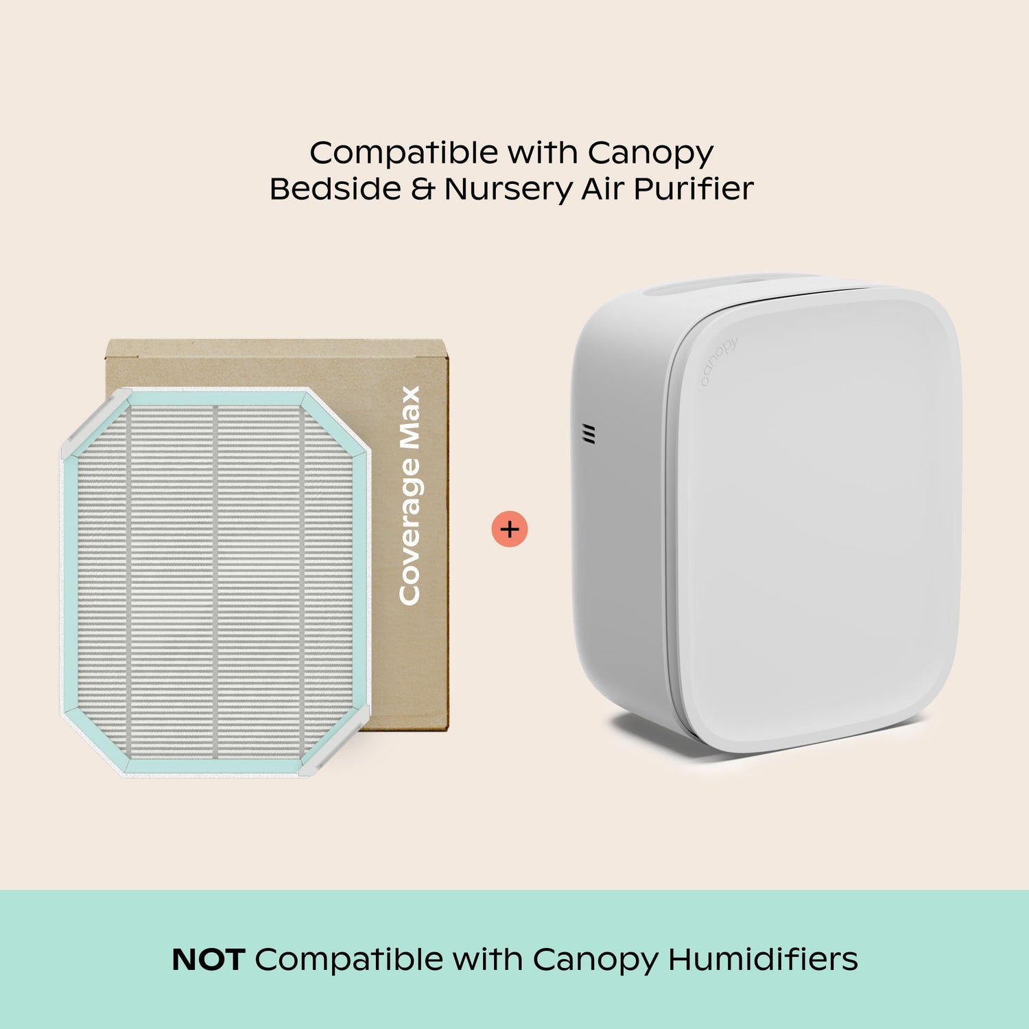 Coverage Max Air Purifier Filter & Aroma 