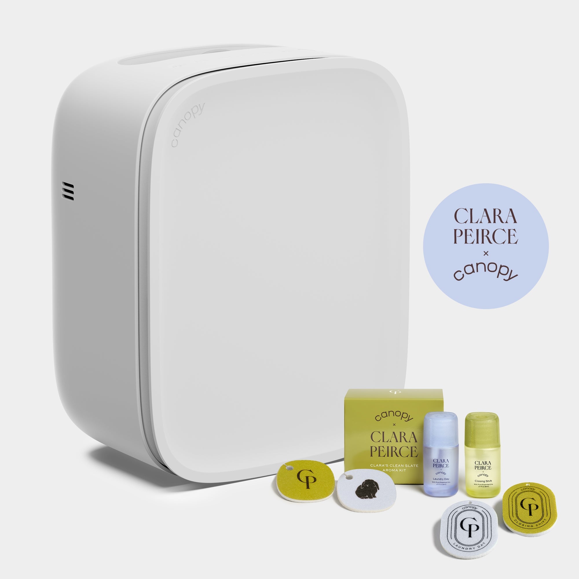 Clara Peirce x Canopy Bedside Air Purifier | Air Purifier with Aroma Kit