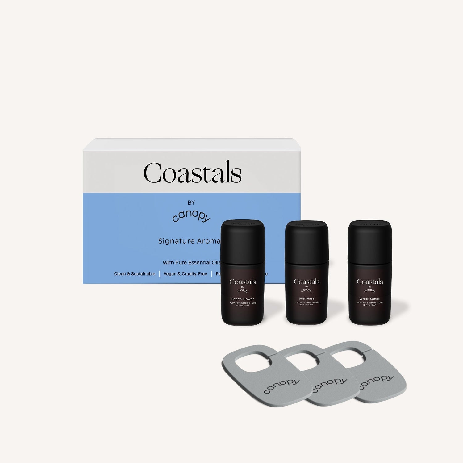 Coastals Aroma Kit | For Showerhead (with Felt Diffusers)