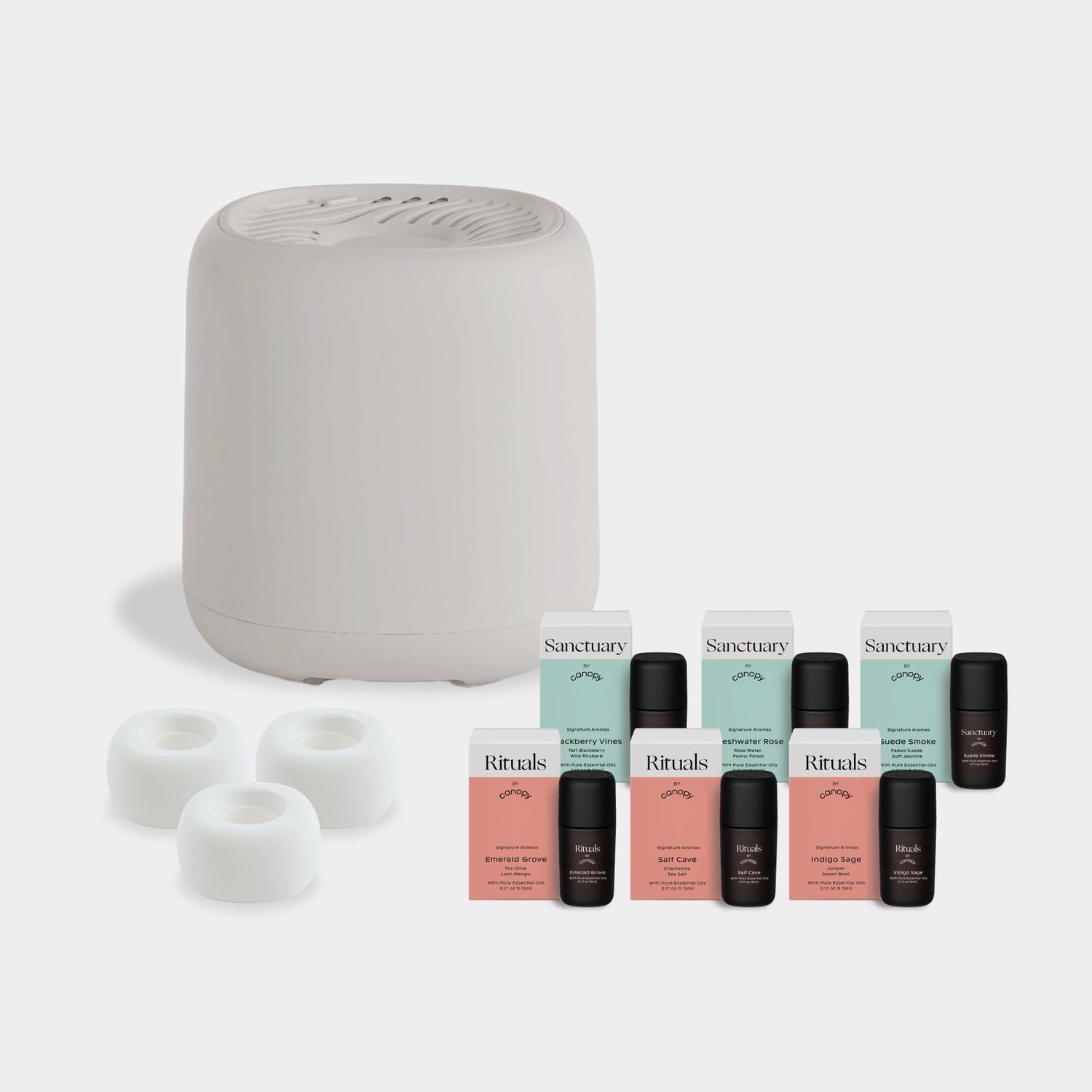Canopy Diffuser Bundle | Aroma Diffuser with Essential Oil Aromas