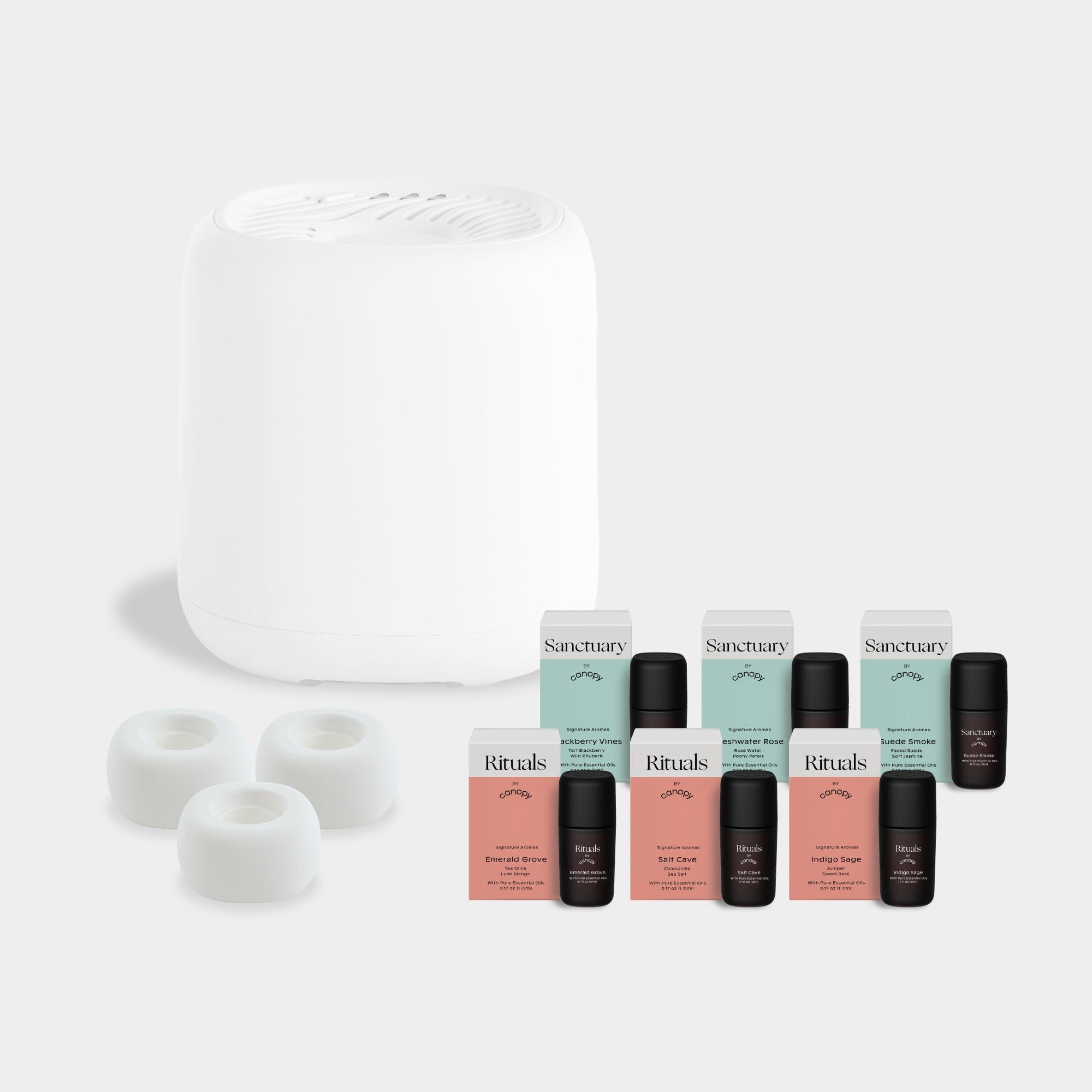 Canopy Diffuser Bundle | Aroma Diffuser with Essential Oil Aromas