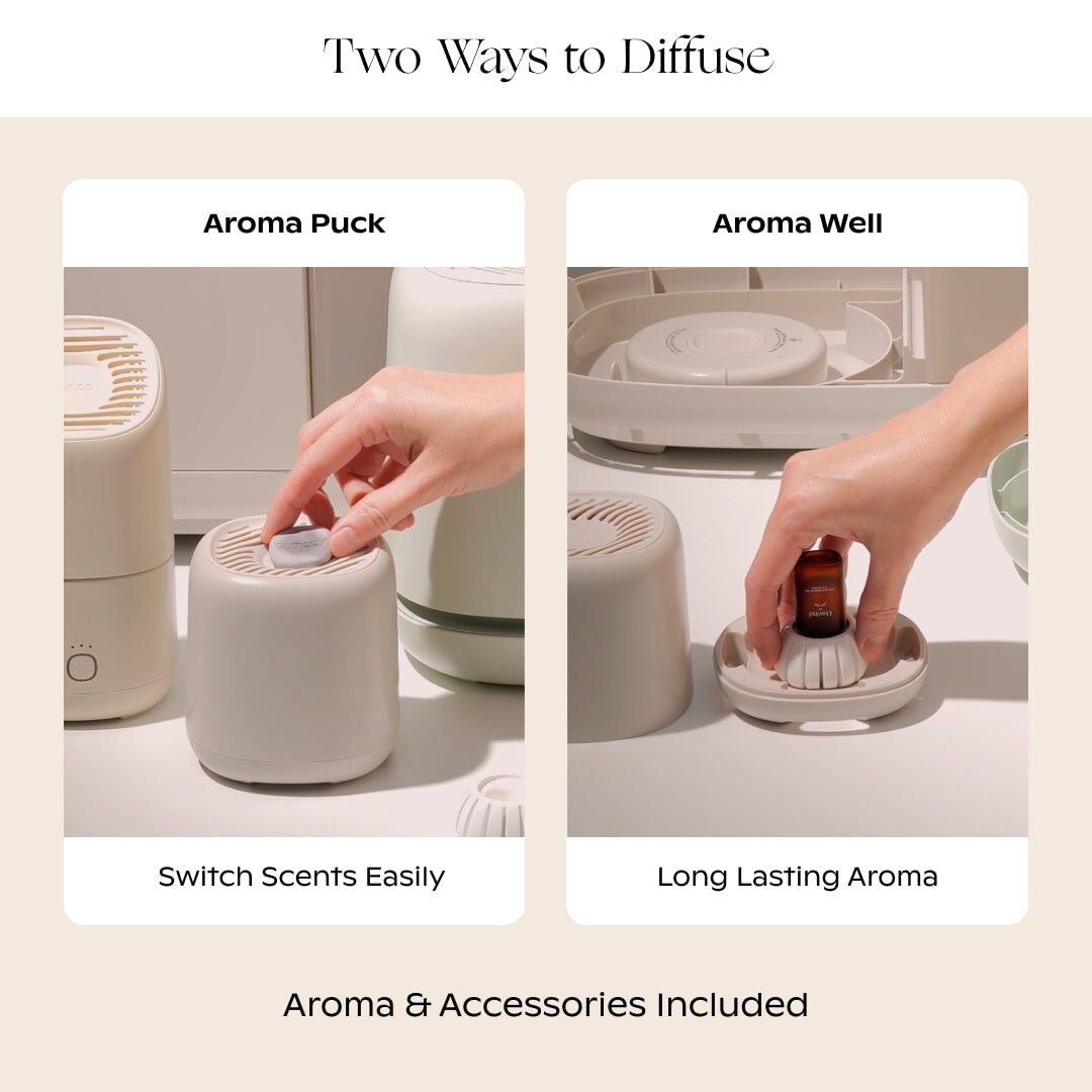 Aroma Diffuser | Lifestyle, two ways to diffuse