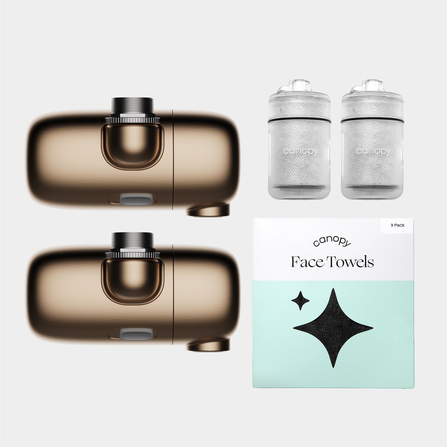 Faucet Filter Duo | Brass