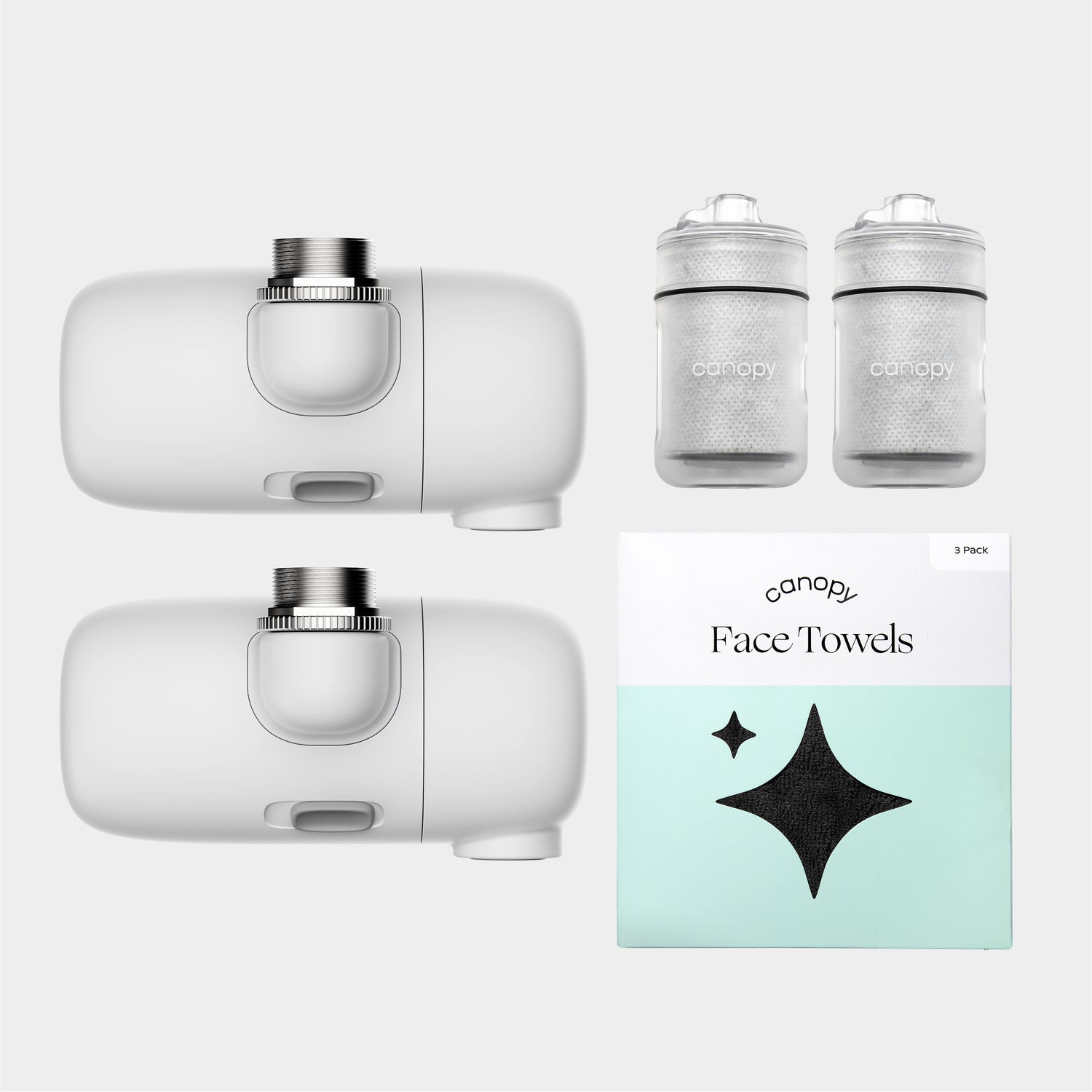 Faucet Filter Duo | White