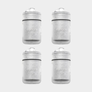 Faucet Filter Cartridge Bundle consisting of 4 cartridges, approximately suited for a 1 year supply