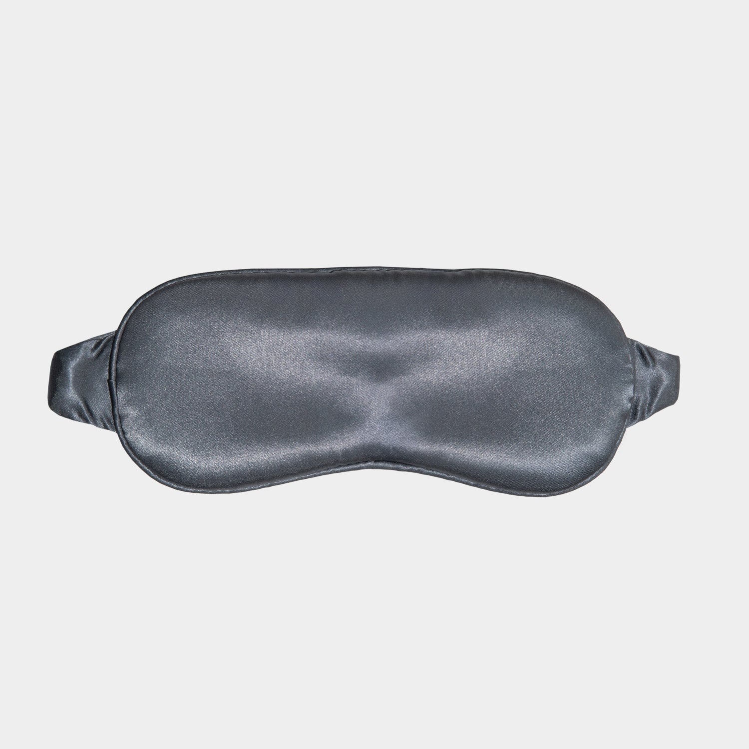 Sleep Mask | Grey, silk-like material with flexible band