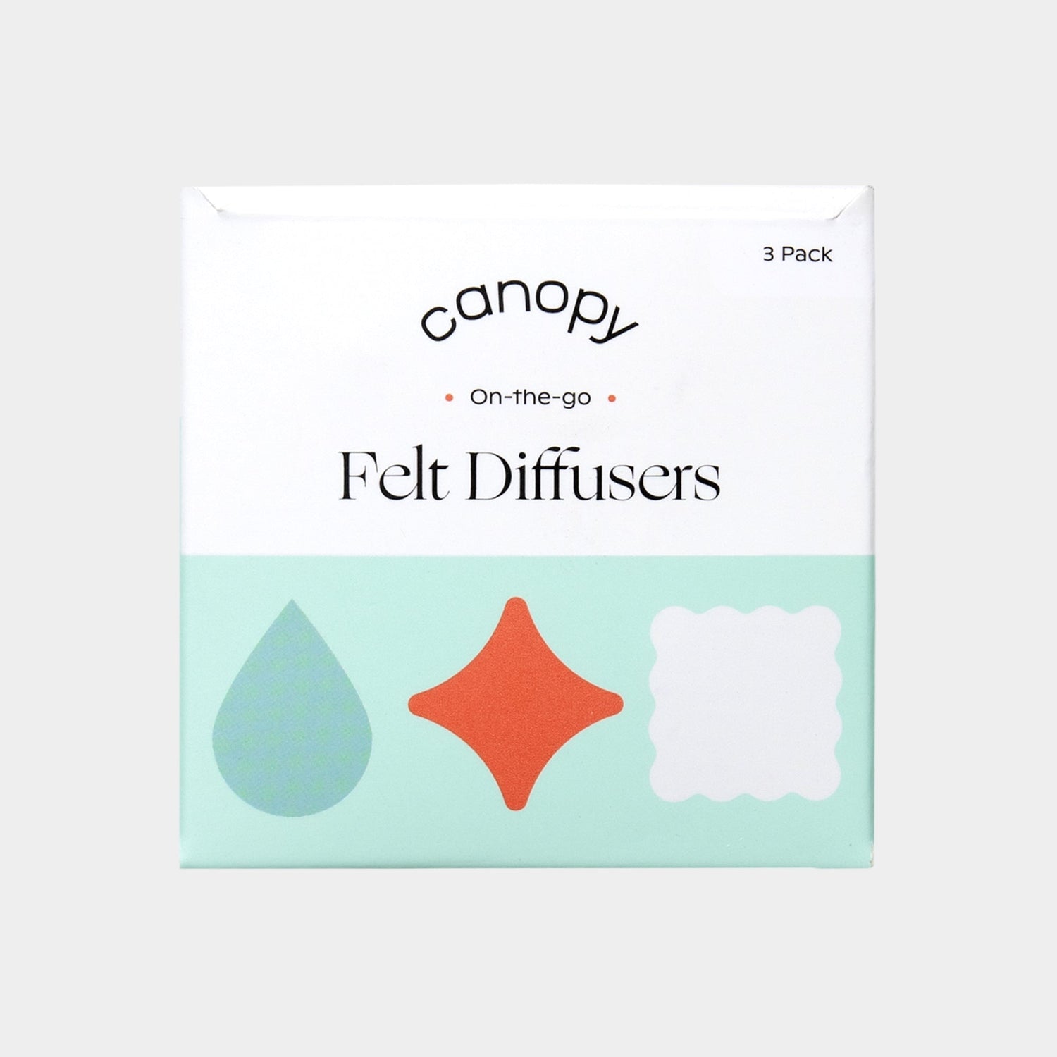 On-The-Go Felt Diffusers | In packaging