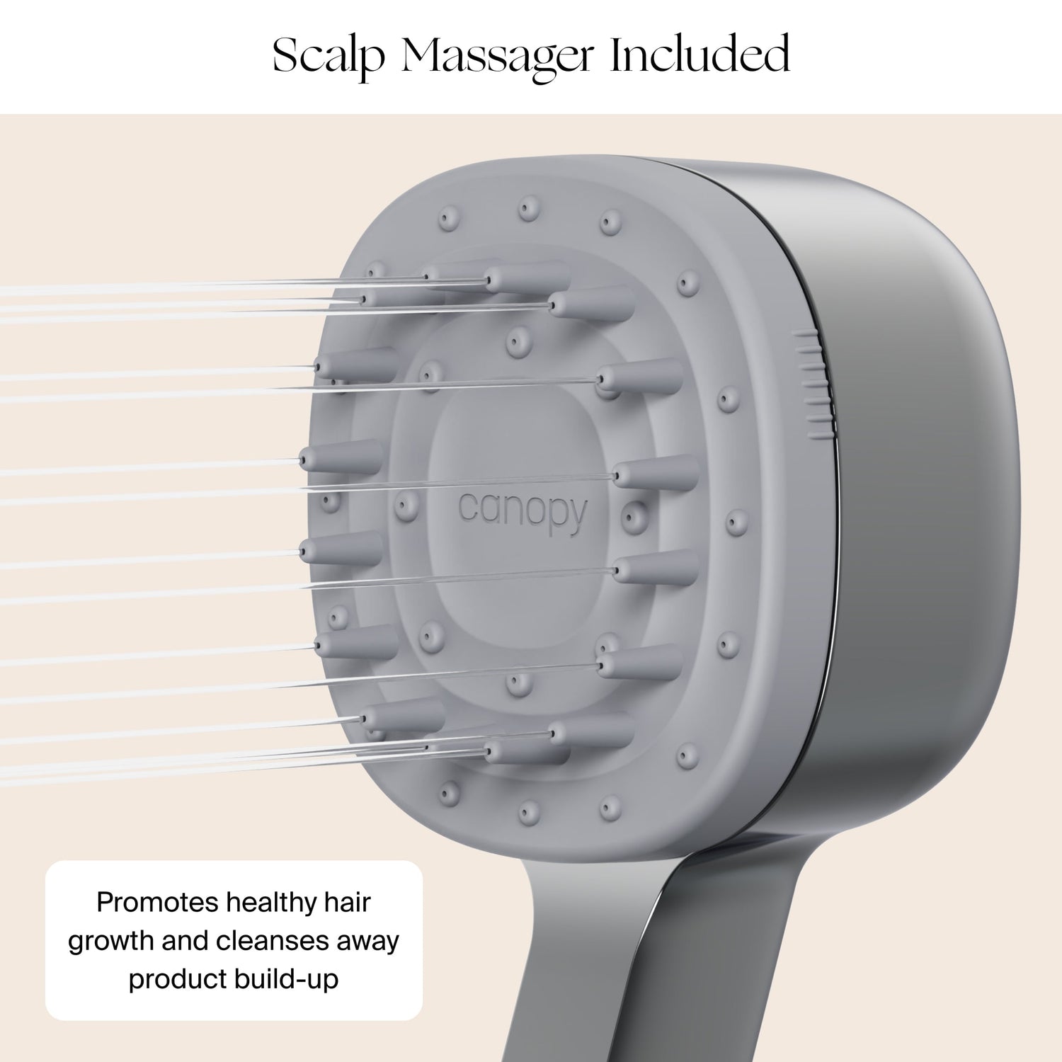 Handheld Filtered Showerhead | Lifestyle,  Scalp Massager Included