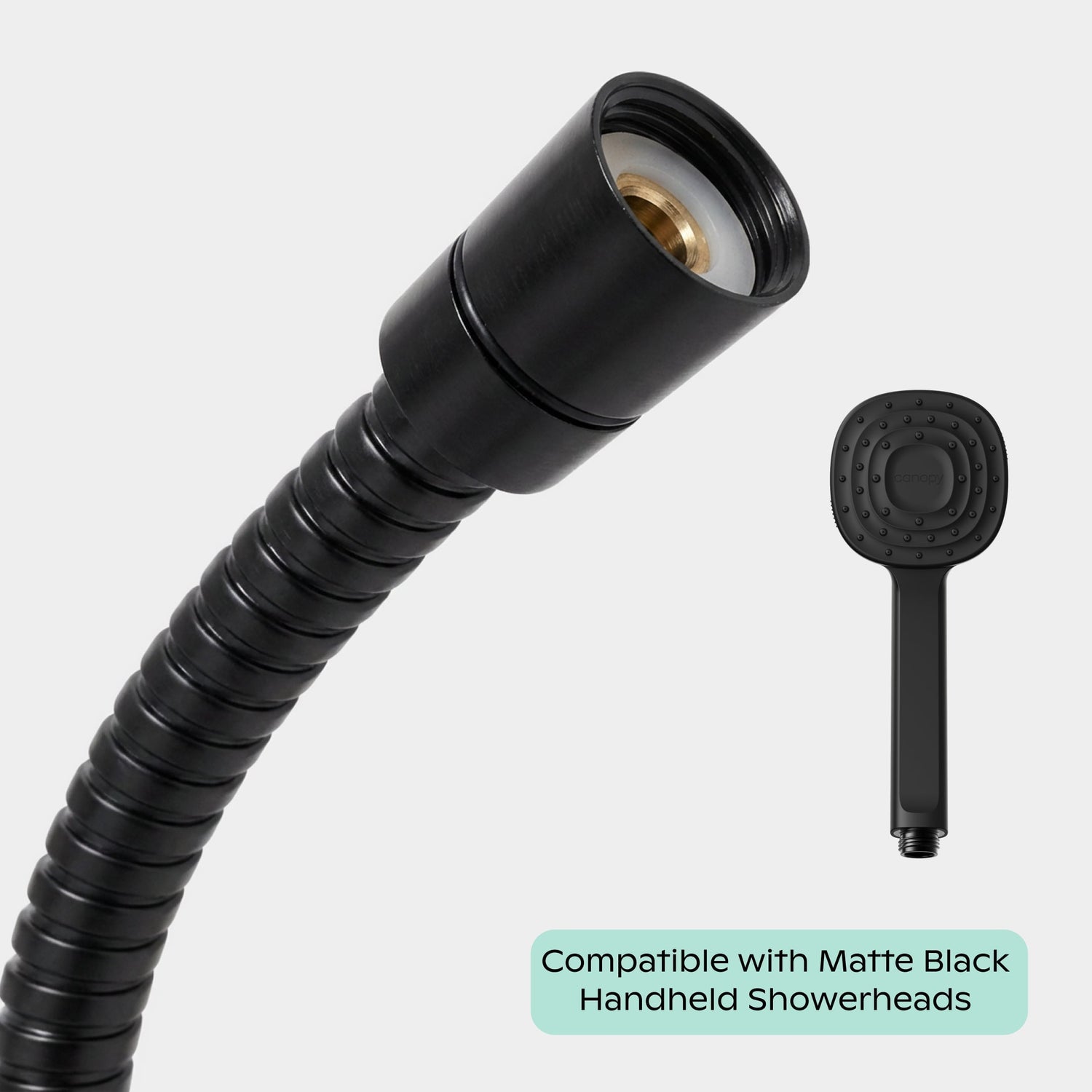 Hose | Matte black, compatible with 