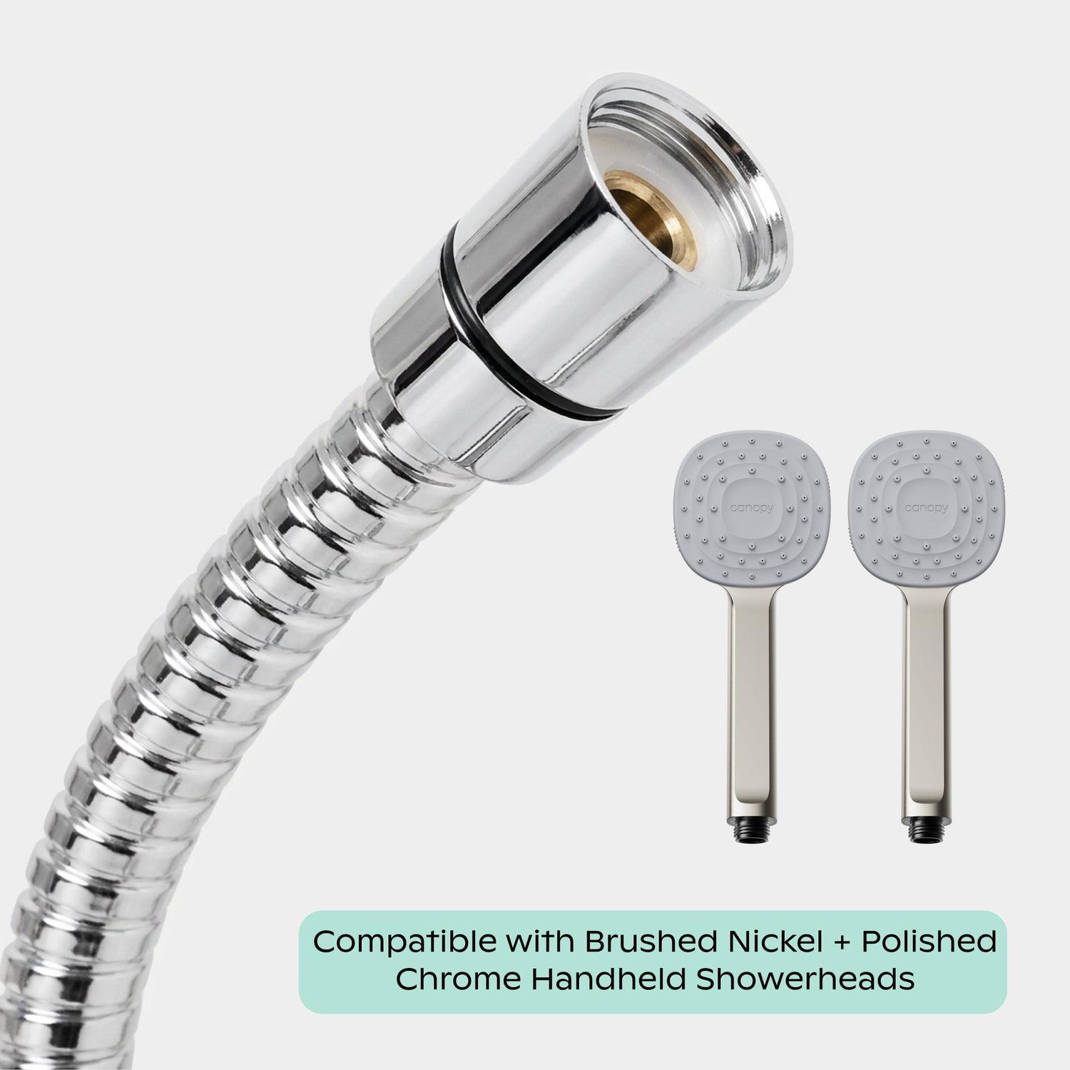 Hose | polished chrome compatible with