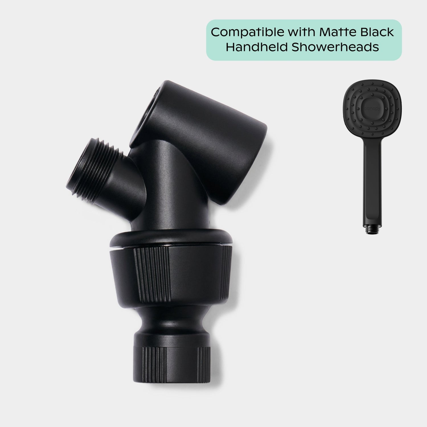 Mount | matte black, compatible with 