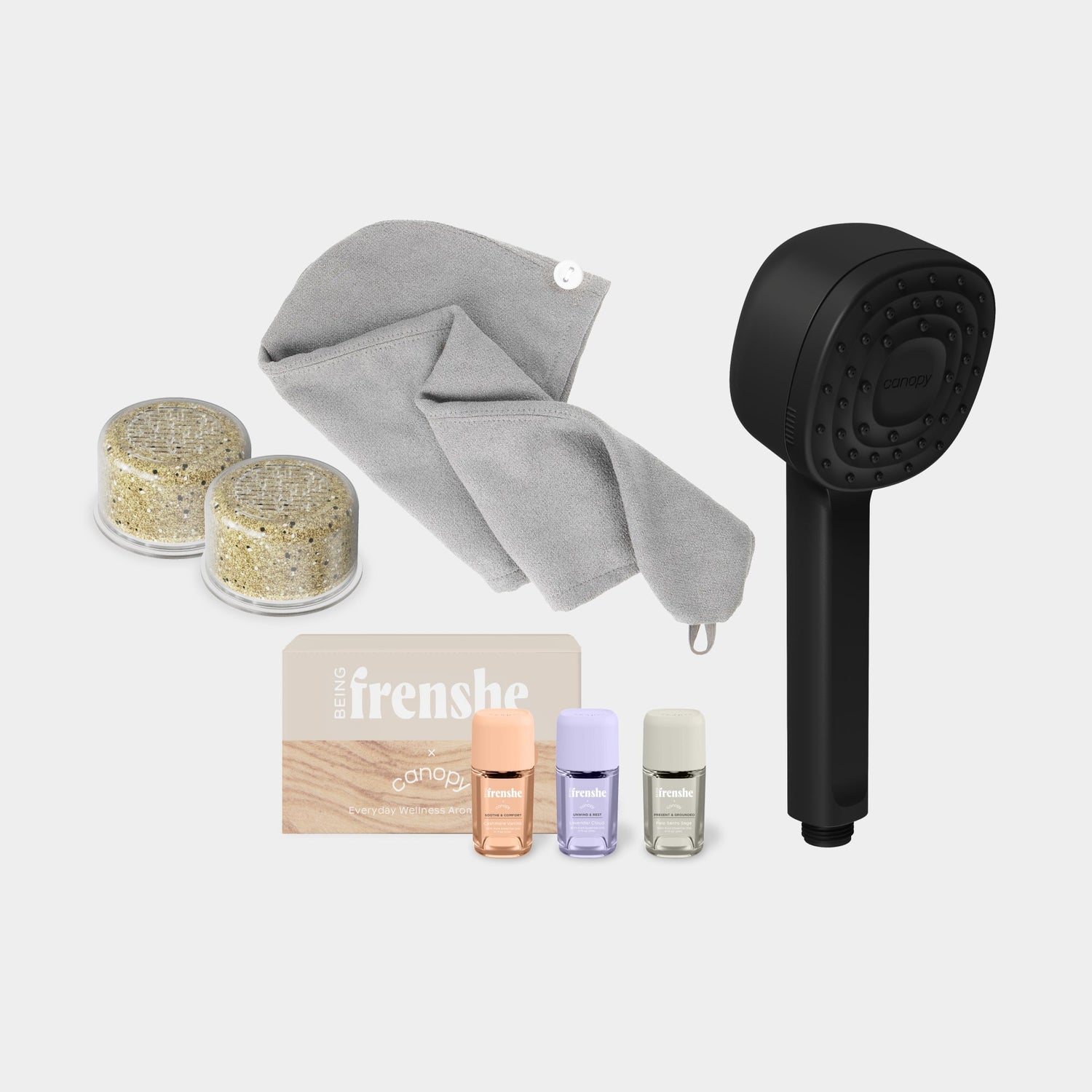 Handheld Filtered Showerhead Bundle | Matte Black