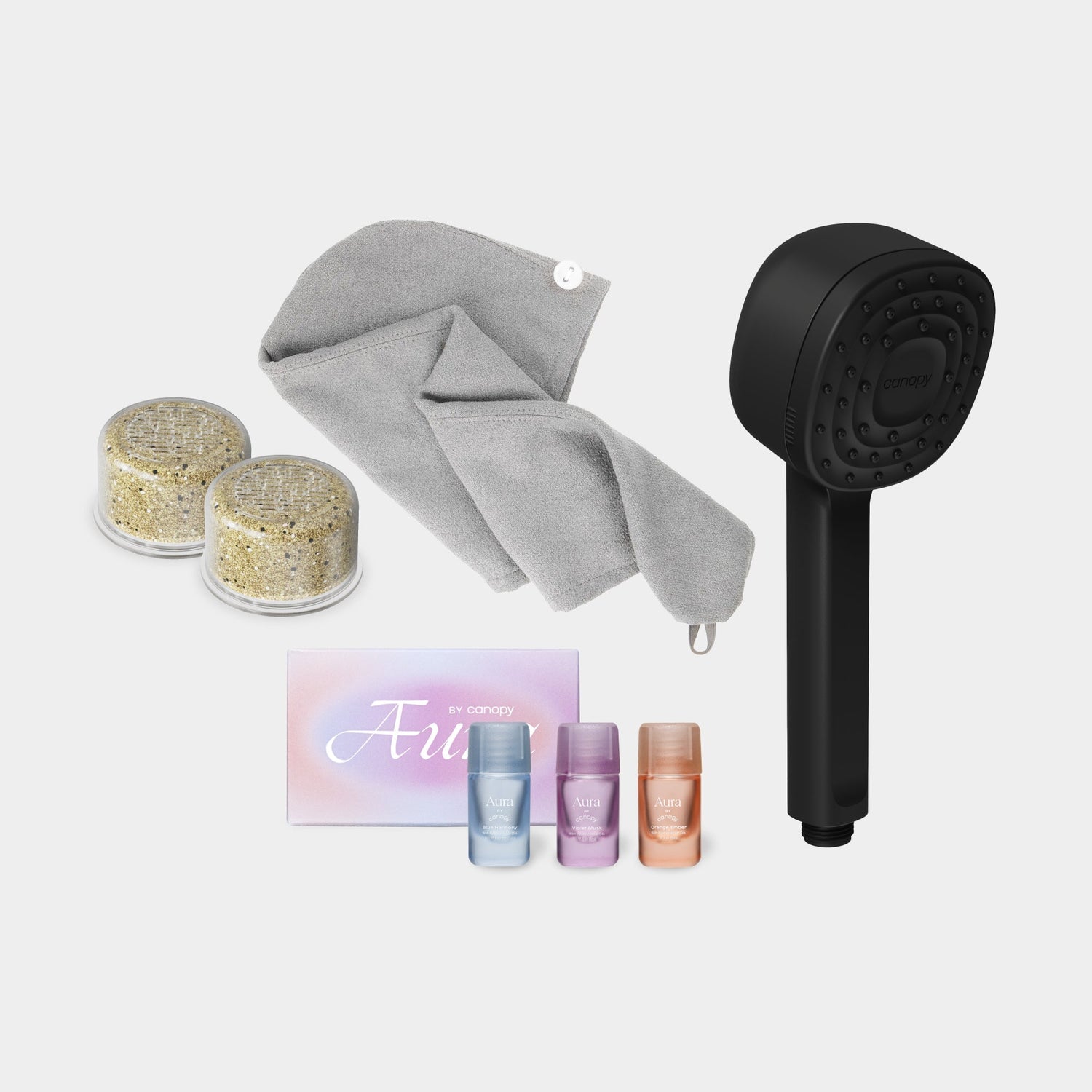 Handheld Filtered Showerhead Bundle | Matte Black