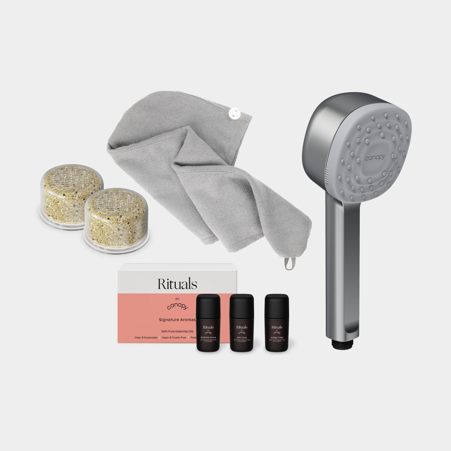 Handheld Filtered Showerhead Bundle | Polished Chrome