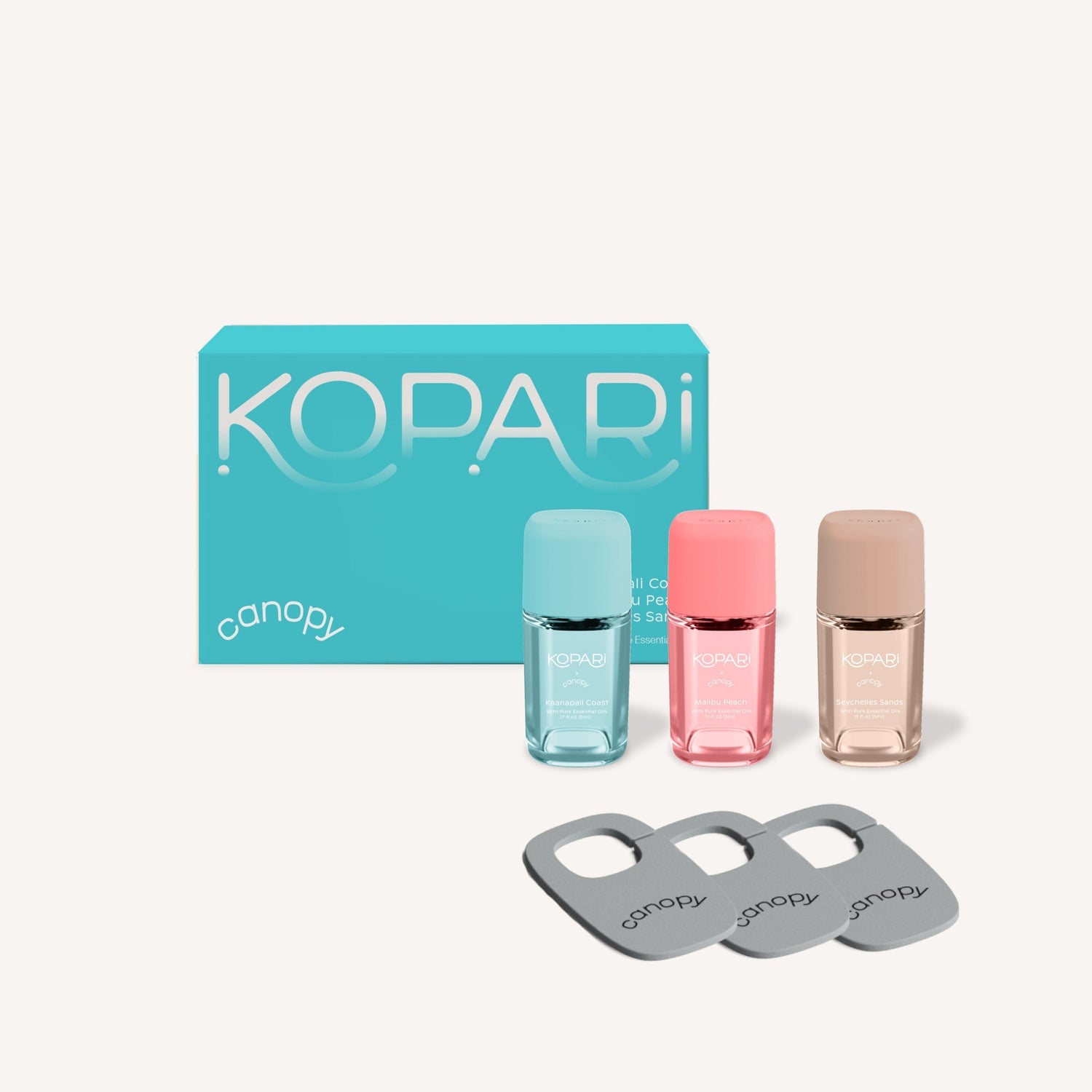 Kopari Aroma Kit | For Showerhead (with Felt Diffusers)