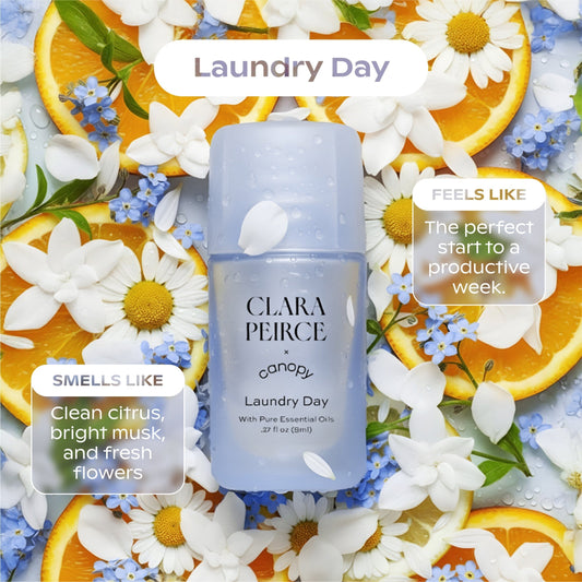  Lifestyle, Laundry Day smells like clean citrus, bright musk, and fresh flowers. It feels like the perfect start to a productive week