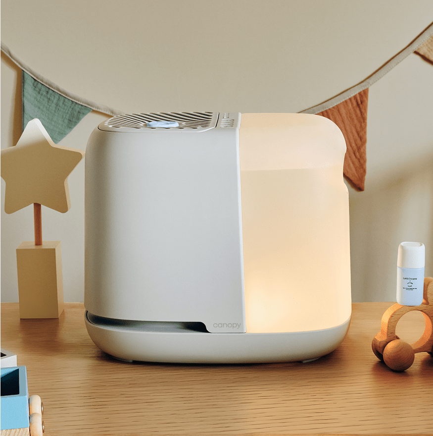 Nursery humidifier lifestyle