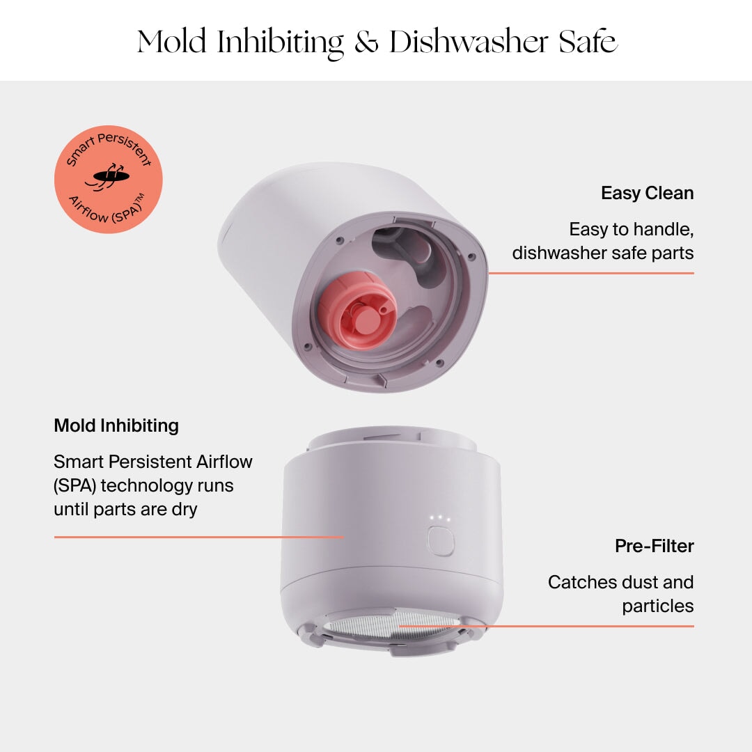 Portable Humidifier Duo | Lifestyle, Mold Inhibiting & Dishwasher Safe