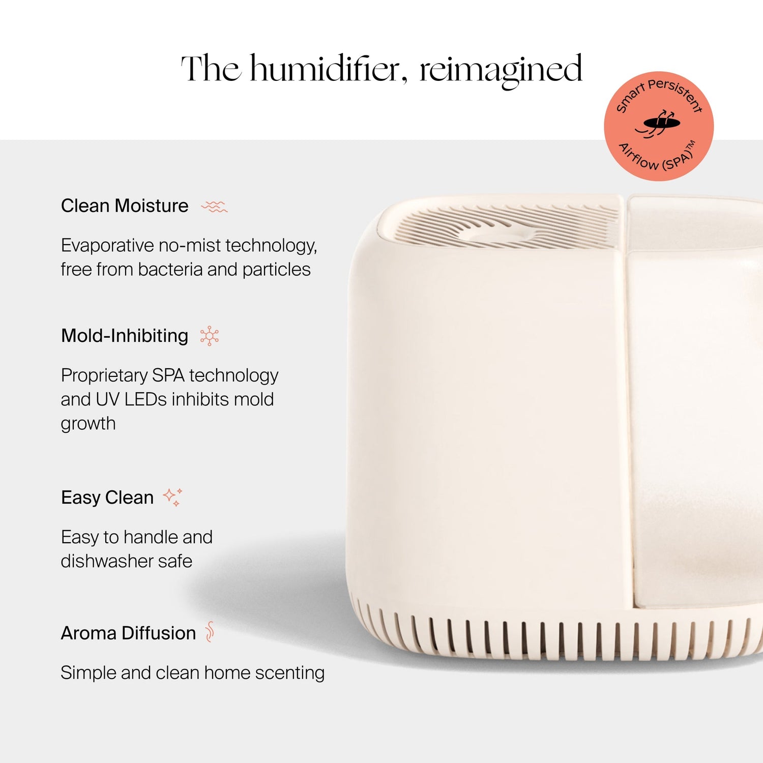 Bedside Humidifier | Lifestyle, the humidifier, reimagined