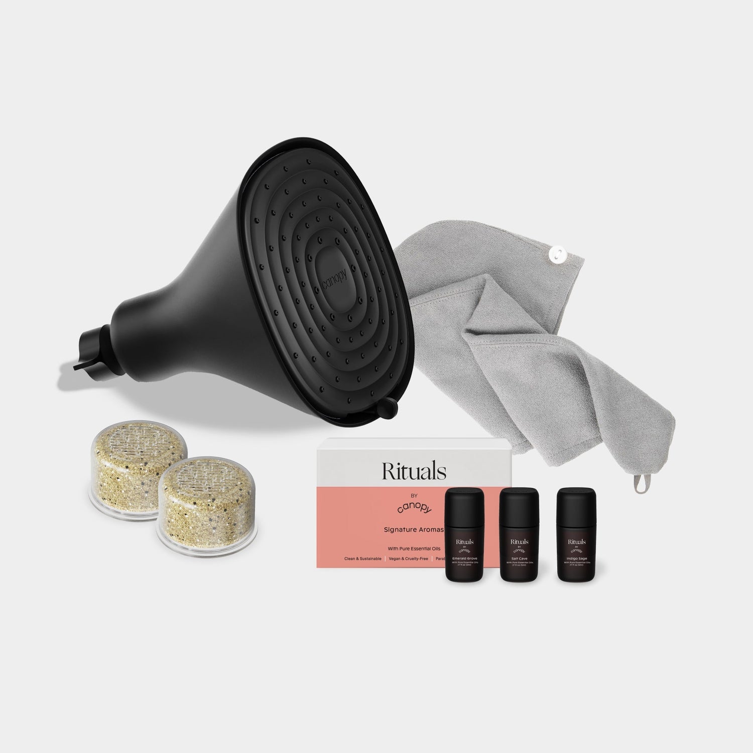 Filtered Showerhead Bundle | Matte Black