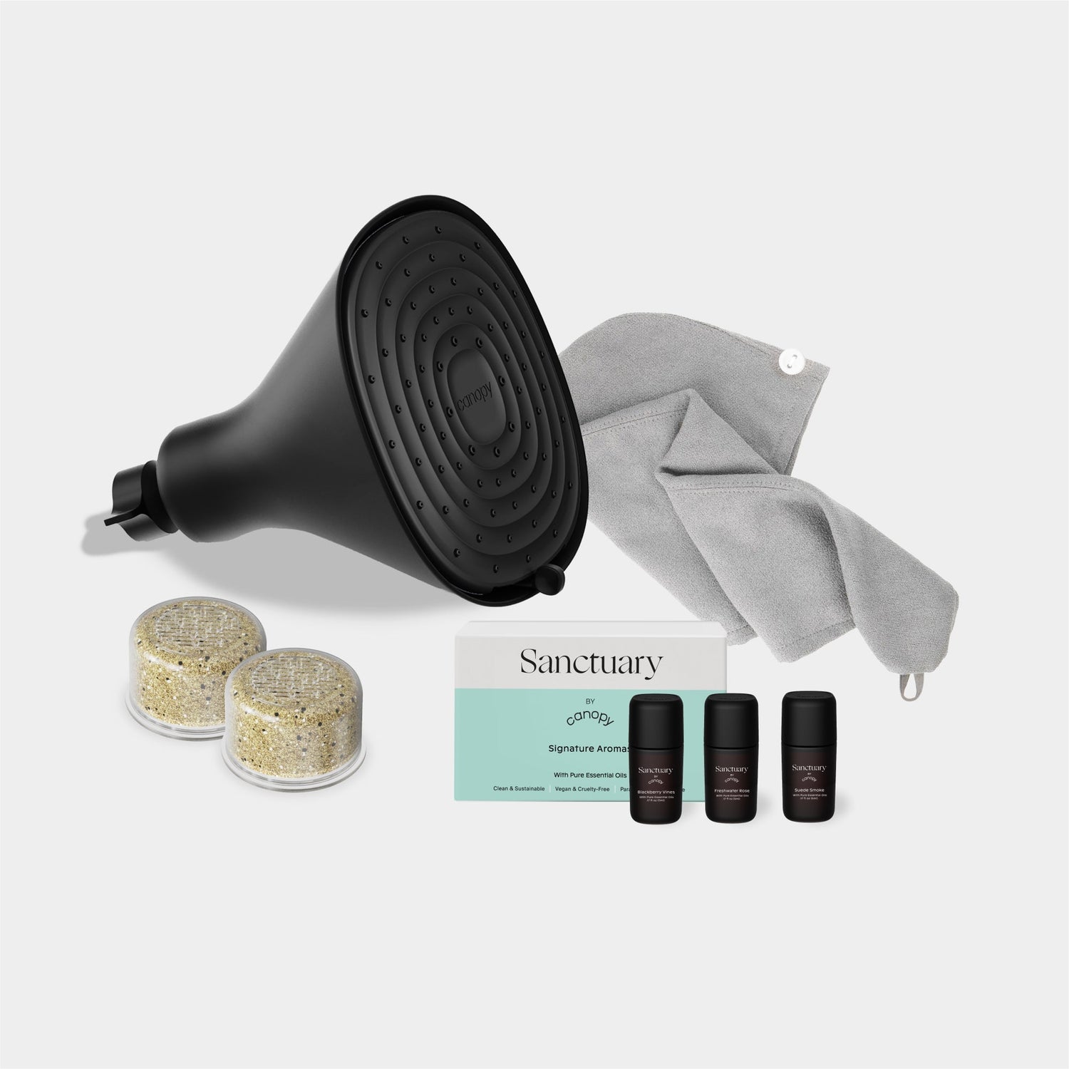 Filtered Showerhead Bundle | Matte Black