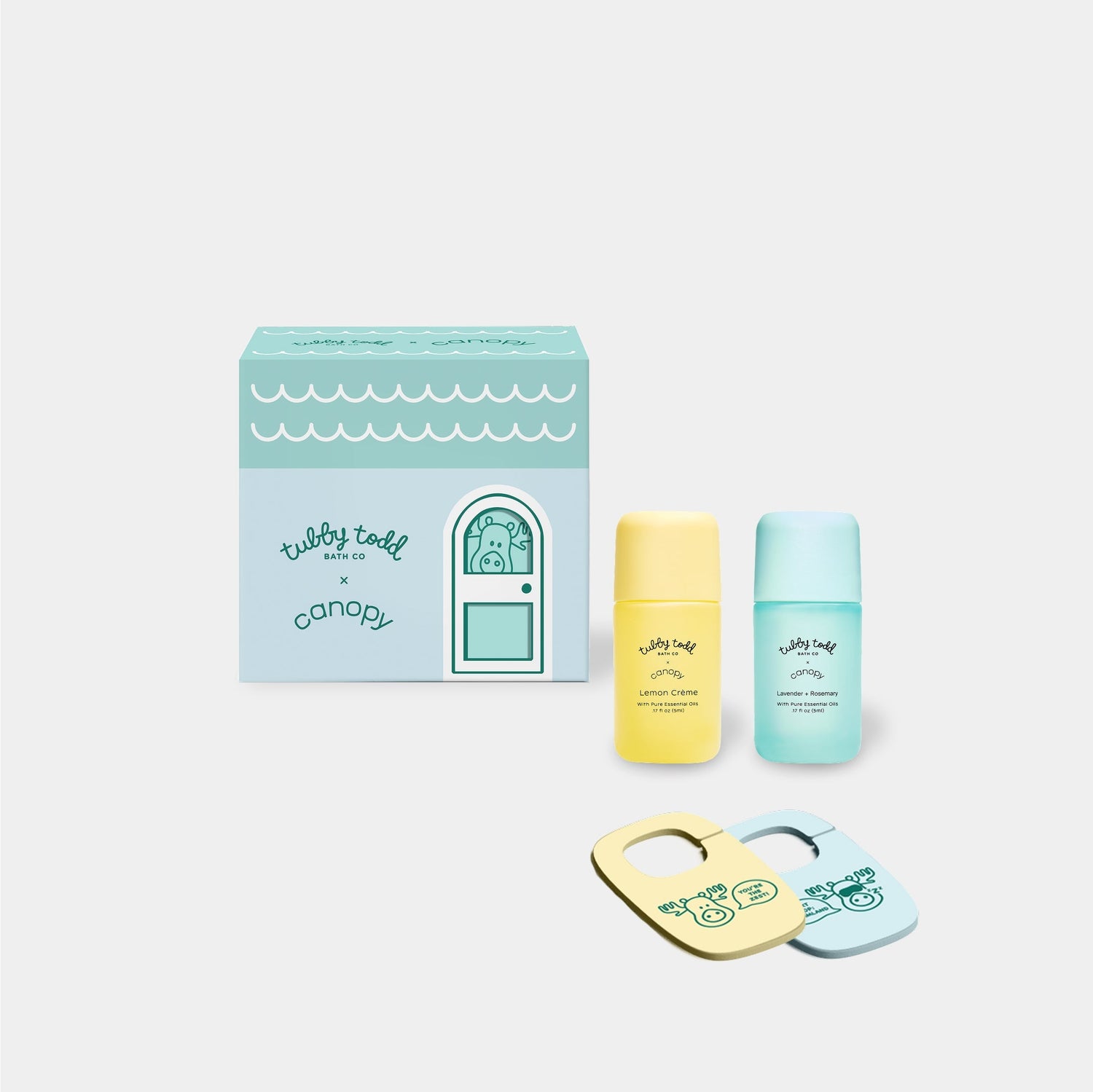 Tubby Todd x Canopy Aroma Kit | For Showerhead (with Felt Diffusers)