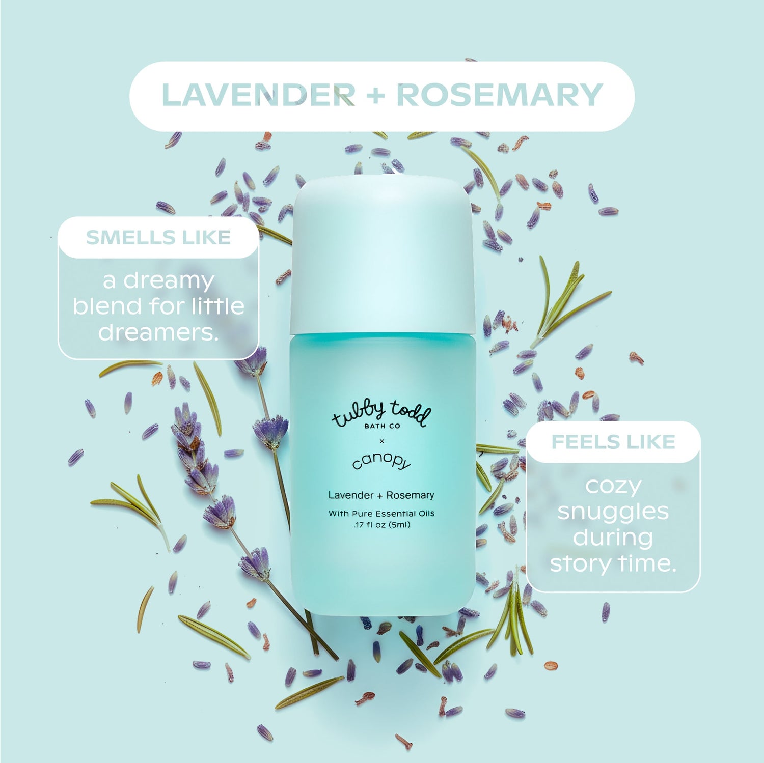 Tubby Todd x Canopy Aroma Kit | Lifestyle, Lavender + Rosemary smells like a dreamy blend for little dreamers and feels like cozy snuggles during story time