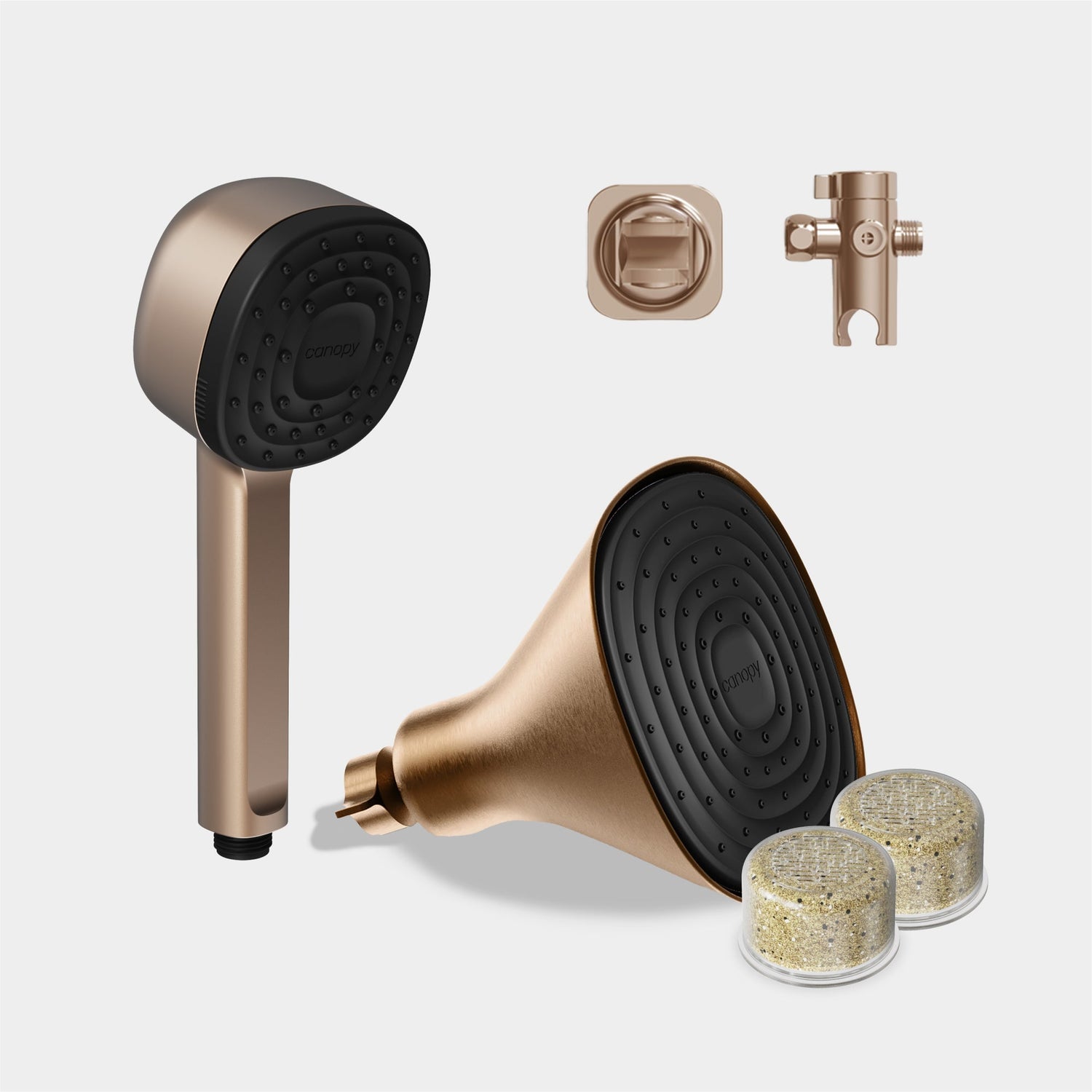 The Shower System | Brass