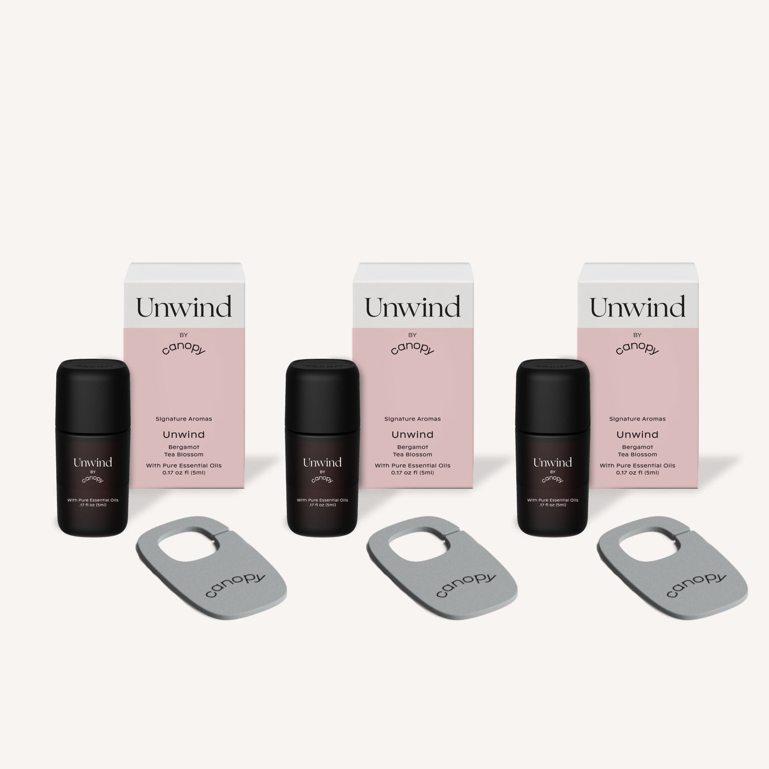 Unwind Aroma Kit | For Showerhead (with Felt Diffusers)