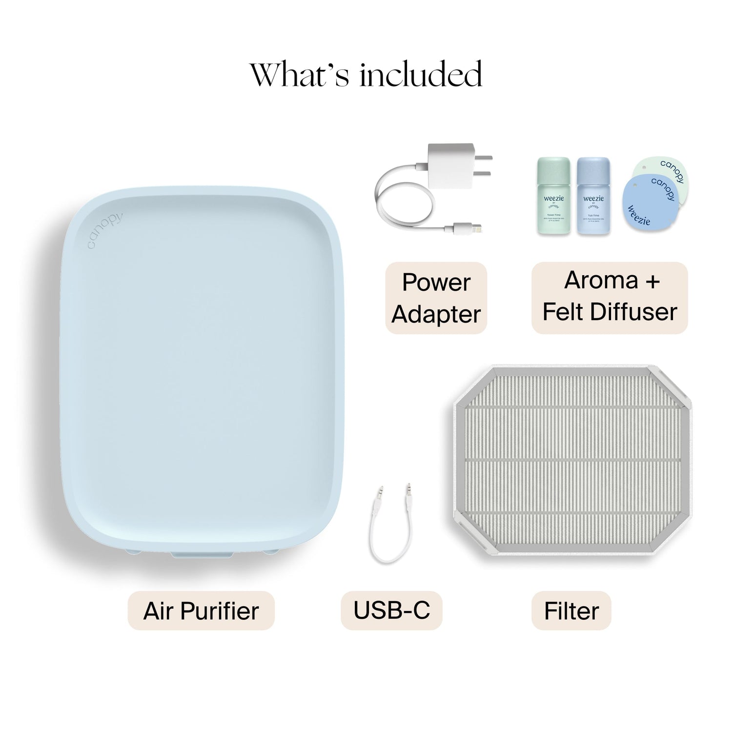 Weezie x Canopy Air Purifier 