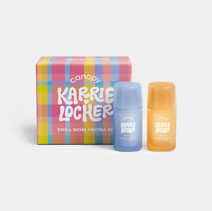 Karrie Locher x Canopy Chill Mom Aroma Kit |  Felt diffusers, Aroma stones